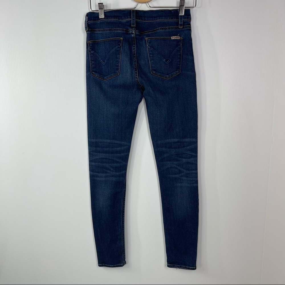 Hudson Sz 26 Natalie Mid Rise Ankle Super Skinny Jeans - Picture 3 of 13